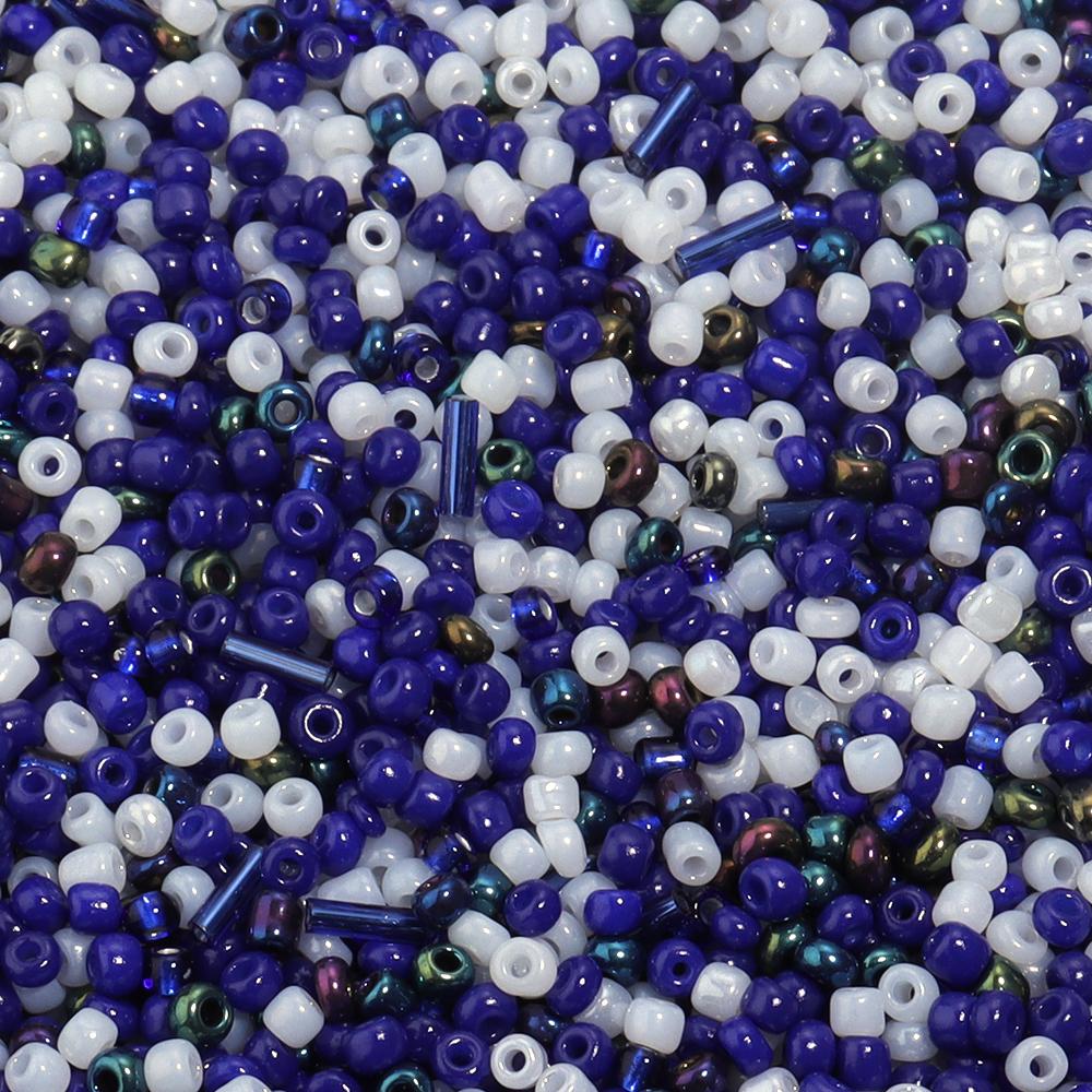40g 3mm Glass Seed Beads Mixed Color Round Loose Spacer Glass Rice Beads For Jewelry Making DIY Bracelets Necklace Accessories