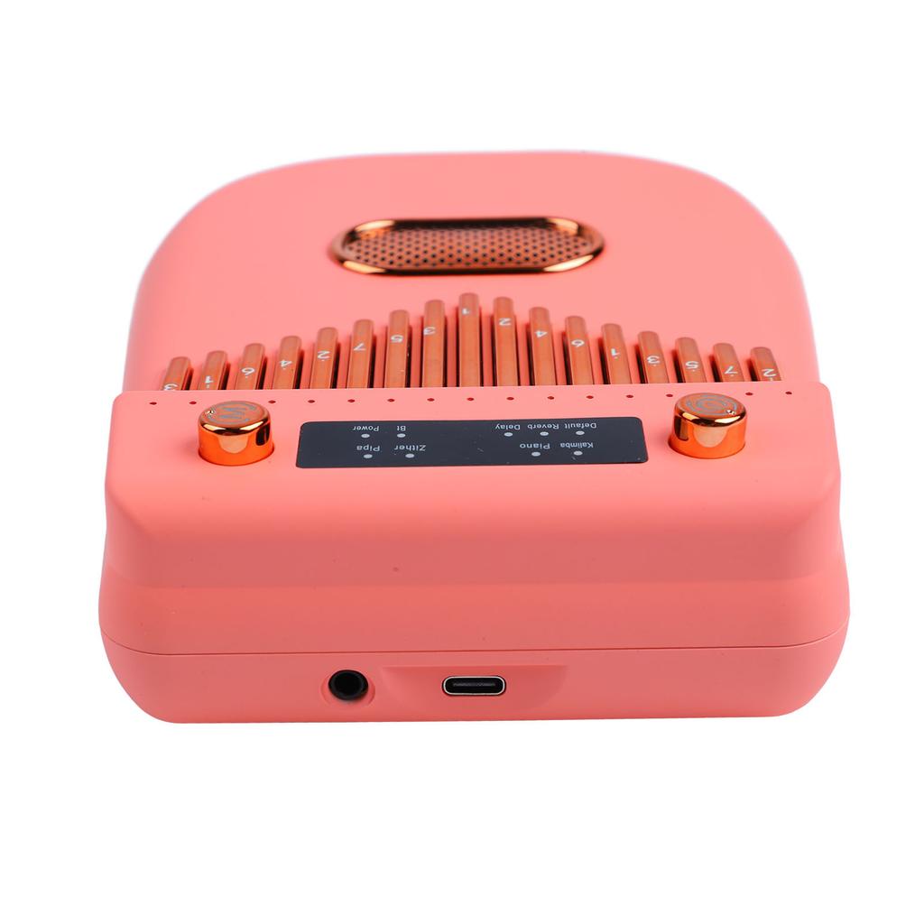 17 Keys Electronic Smart Kalimba Thumb Piano Portable Musical Instrument with Sheet Music for Kid