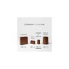 Ideaco Mini TUBELOR Rosewood Round Trash Can, 12L, 212RW