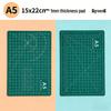 A2/A3/A4 Double-Sided Cutting Mat for Desktop Protection and Crafting - Ideal for Carving, Eraser Stamping, and Paper Cutting.