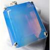Natural Blue Opal Pendant Locket 94.90 Ct Emerald Cut Certified Fabulous