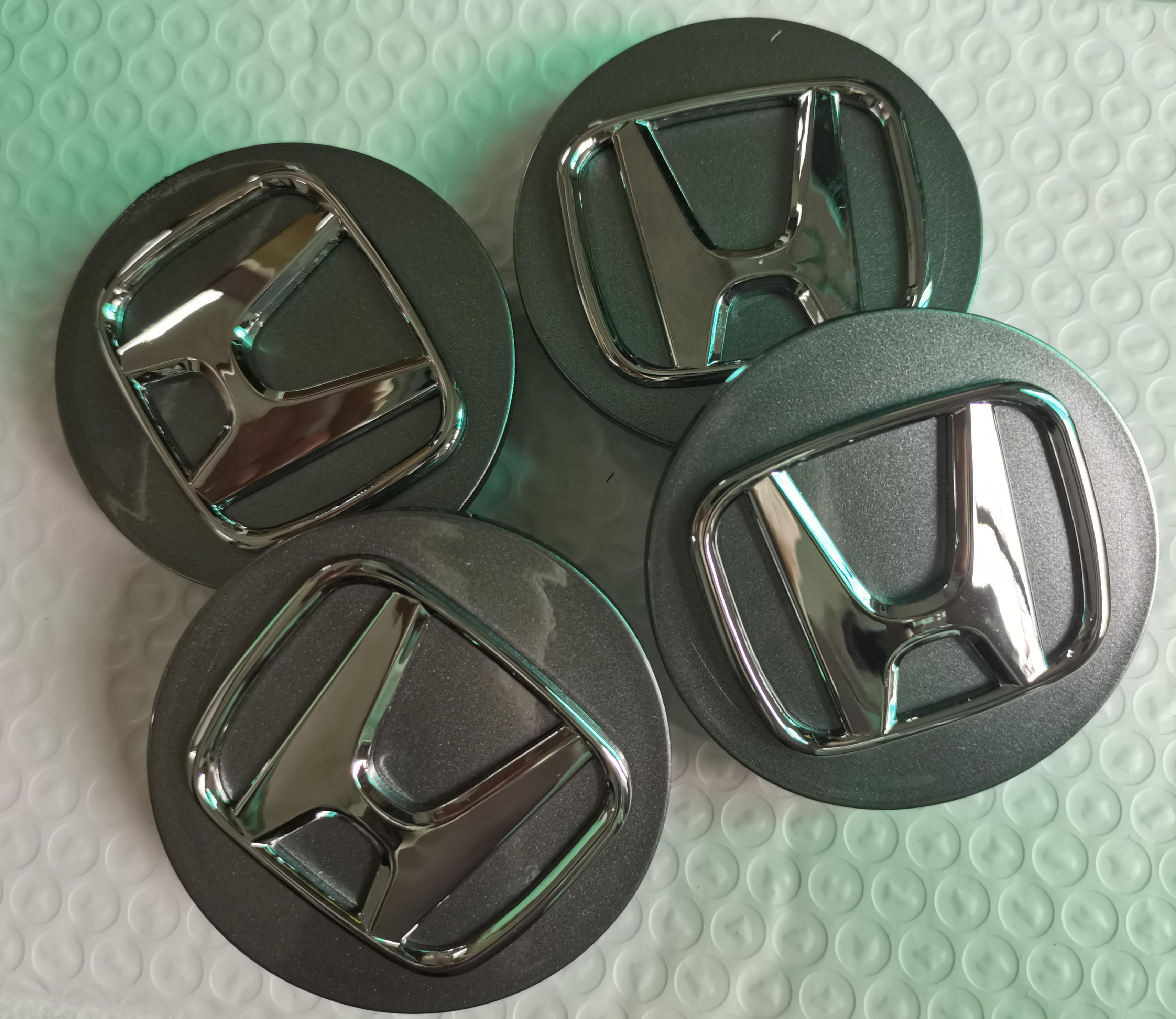 

4pcs 62mm Wheel Center Cap Logo Hub Cover Badge Emblem for Honda Civic City Accord Odyssey Spirior CRV HR-V Jazz CBR HRV Set 4