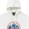 New Era SS22 MLB Series New York Mets Logo Print Pullover Hoodie Comfortable Breathable Men Hoodies White 13086552