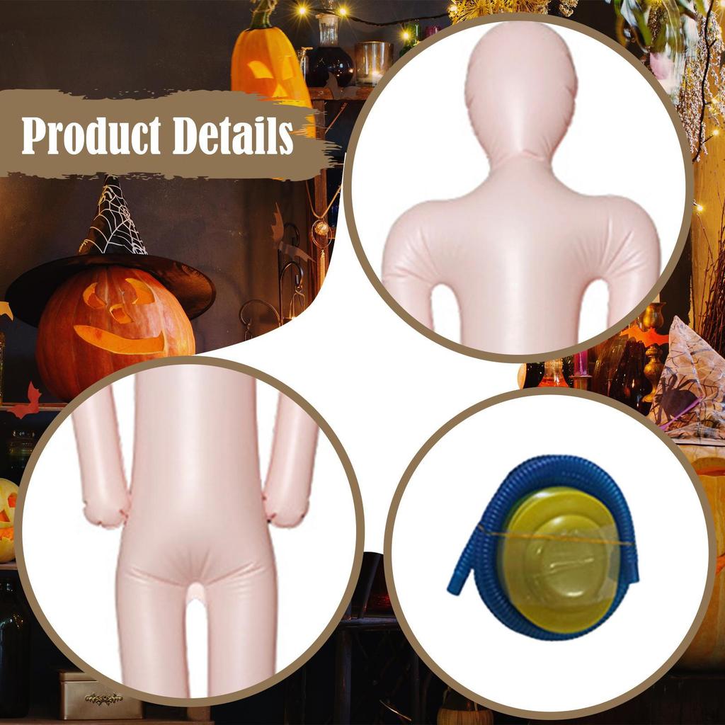 Full-Body Inflatable Dummy for Outdoor And Indoor Decor