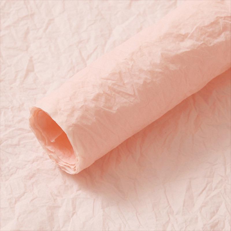 Waterproof Crinkled Stone Pattern Paper for Fresh Flower Wrapping, Fluffy & Soft Bouquet Material.