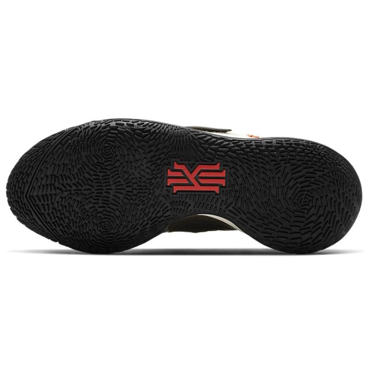 Nike Kyrie Low 3 Sail Team Orange Unisex Sneakers Cream Black CJ1286-101