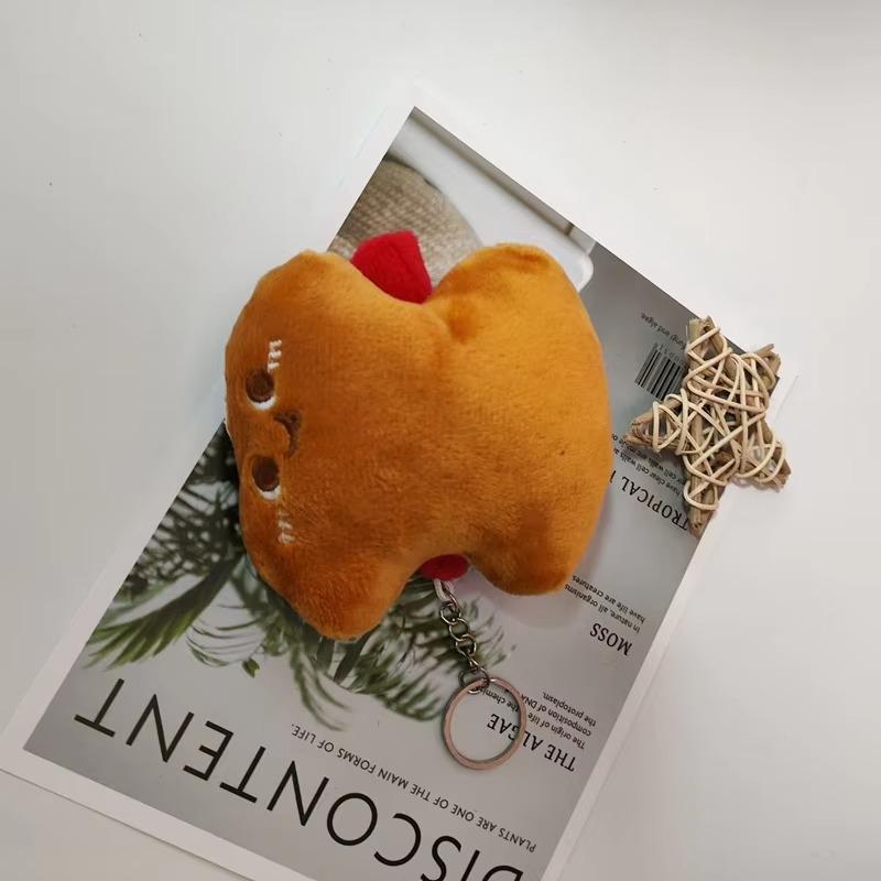 Plīša atslēgu piekariņš 1 gab mazs kulons hamburgers frī kartupeļi atslēgu piekariņš rotaļlietu soma mobilā telefona maciņš šarms dzimšanas dienas dāvana