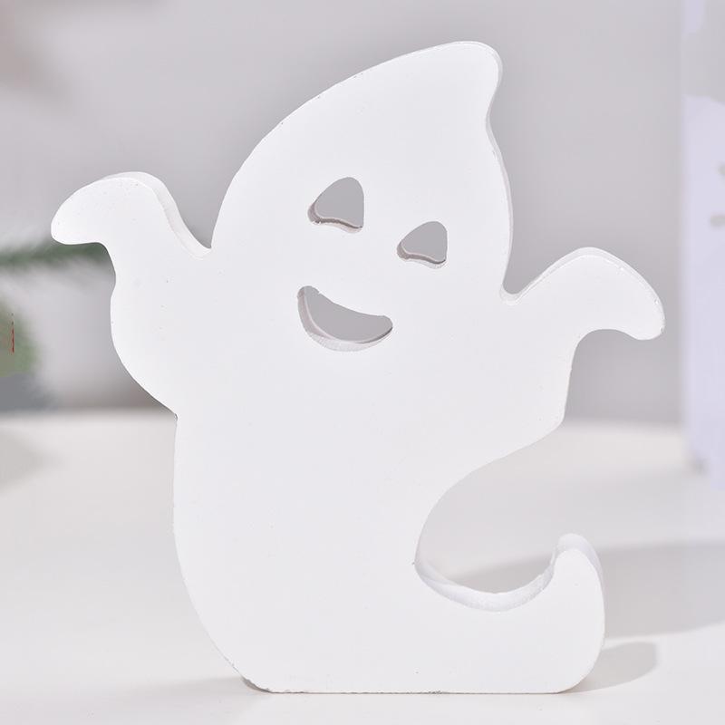 

Halloween Decoration, Creativity, Cute Ghost, Layering, Tray, Decoration, Ghost Desktop Decoration, Ghost Festival, Wooden Ornaments