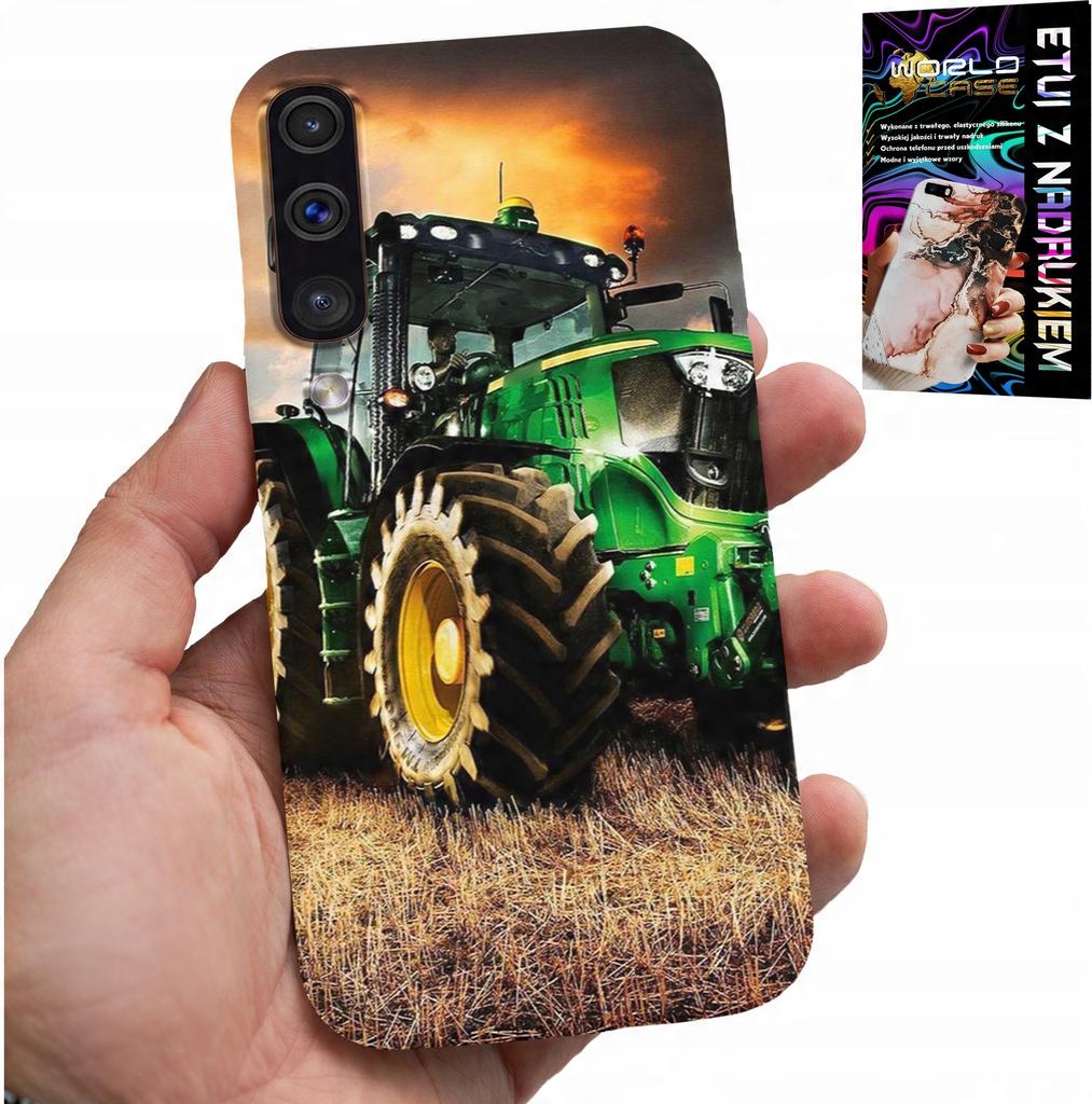 Etui Do Samsung Galaxy A70 - Traktor Ciągnik Rolniczy Farma + Szkło
