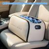 Luxury-Style Leather Multi-Functional Car Storage Box, Passenger Side Large Opening Storage Box, Large Capacity Trunk Organizer