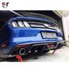 Rear Diffuser for 15-17 Ford Mustang AC Style Carbon Fiber Dual Exhaust Bumper Lip Kit