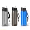 A1A2 Filtered Water Bottle, 0.01-Micron Water Filter Bottle Reusable Reusable Water Purifier Bottle for Hiking Travel Camping