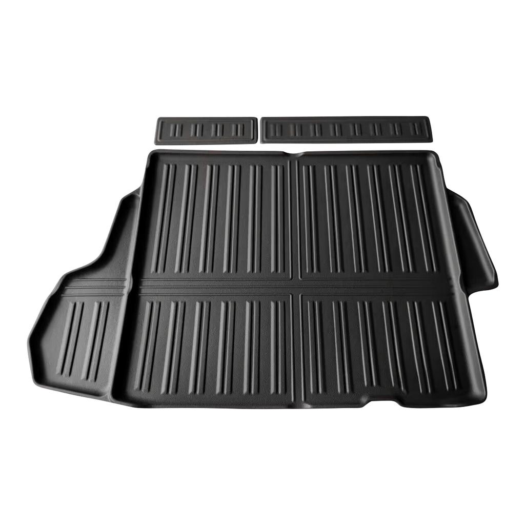 for Toyota Prius 2023 2024 Car Floor Mats Trunk Pad TPE 3D Auto Protect Waterproof Accessories Black