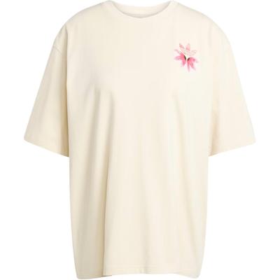 Originals Loose Comfortable Simple Short Sleeve Drop Shoulder T-Shirt Women Tops Magic-White KC0678