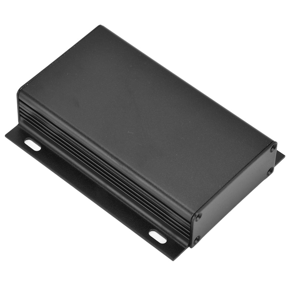 Aluminum Alloy Electric Box Project Case Split Enclosure 25x84x110mm Matte Black Plate