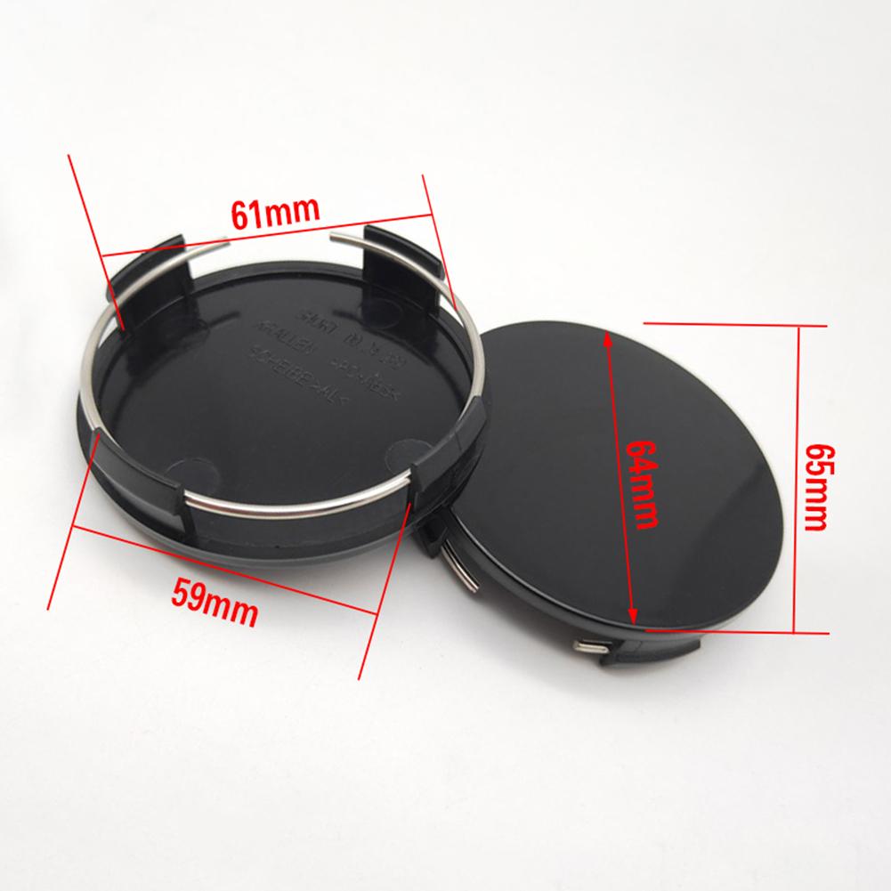 Juego de 4 tapacubos de 59 mm/65 mm para centro de rueda de coche, cubierta de cubo de llanta, emblema, insignia, pegatina, accesorios de decoración para coche