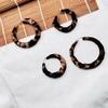 Retro Earrings Earrings Leopard Print Autumn and Winter Style Temperament Classic Retro Style High Fashion