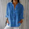 Women Shirt Lapel Long Sleeve Buttons Placket Shirt Tops Flower Pattern Regular Fit Casual Shirt Work Daily Life Parties Shirt