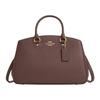 Savannah Carryall 36 With Brand Logo Gold Hardware Pebble Leather Shoulder Crossbody Tote Bag Large Women Handbags Dark-Stone-Brown CAL56-IMV2R