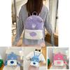 Cute Carebears Plush Backpack For Daily Use Girls Gift