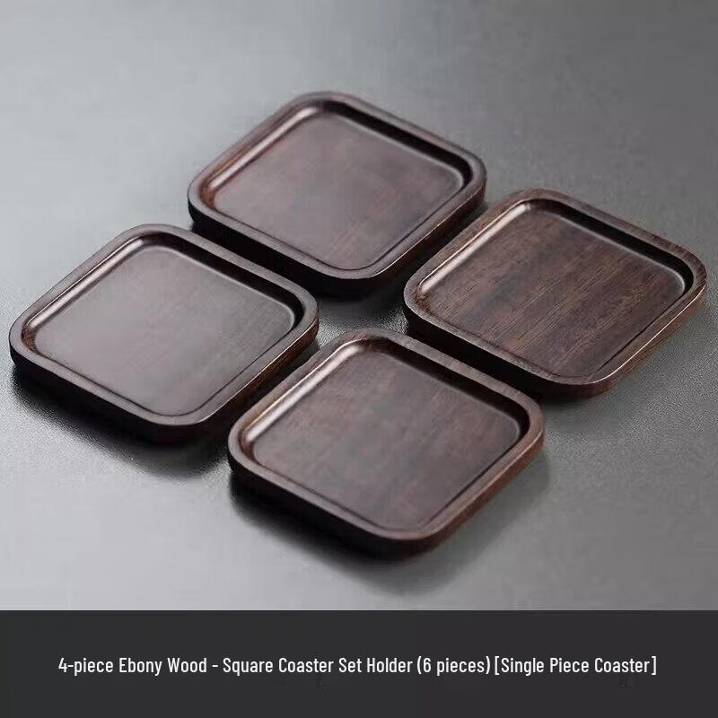 Solid Wood Tea Coaster