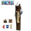 Piece Usopp One Cosplay Costume Party Dacron Clothes Props Halloween Fans Brown