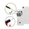 Heschen DC Miniature Circuit Breaker, HSB6C-DC, 2-Pole, DC500V 125A, for Solar Panel Controllers, 35mm DIN Rail Mounting, for PV Systems and Solar