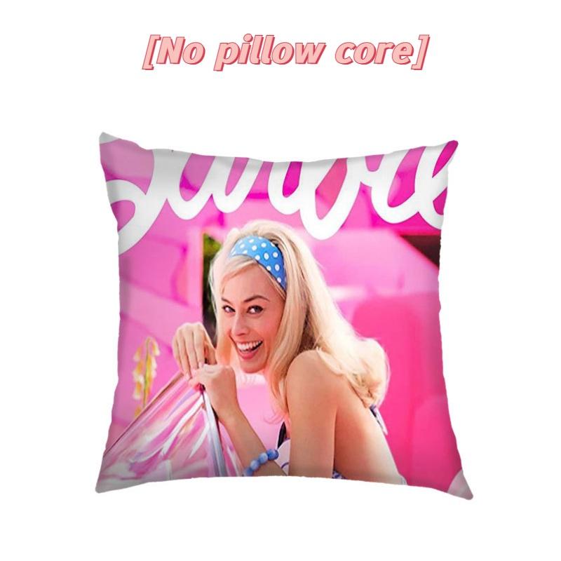 Cross-border New Barbie Girl Pillow Cover Wholesale Cushion Cover Sofa Backrest Cover