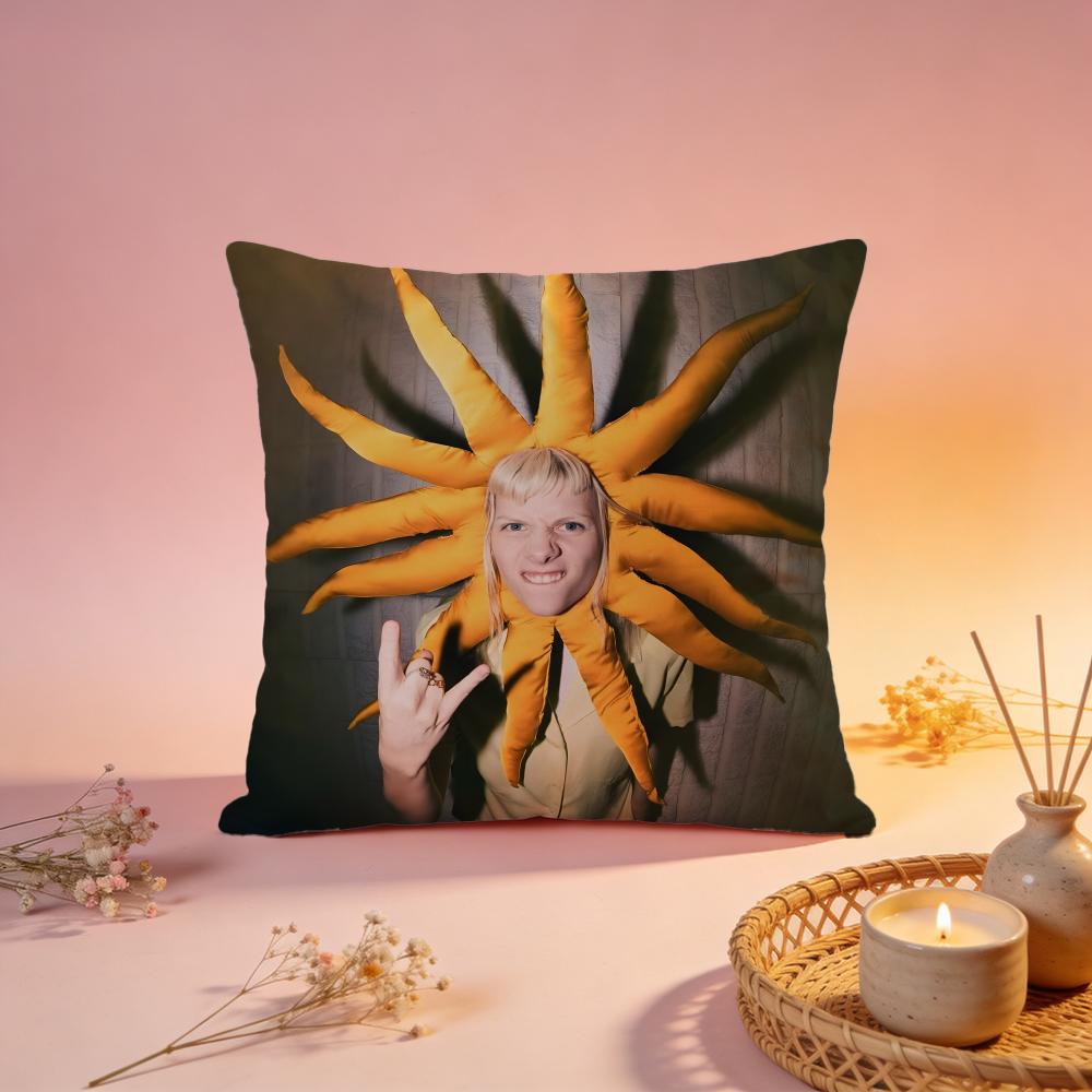Stylish AAuroraful Cushion Cover Comfortable Durable Pillow Cover MultiScene for Home Office Car Sofa
