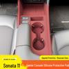 Covoraș de protecție din silicon pentru consola centrală Hyundai Sonata 11 pentru suport de pahar și cutie de depozitare