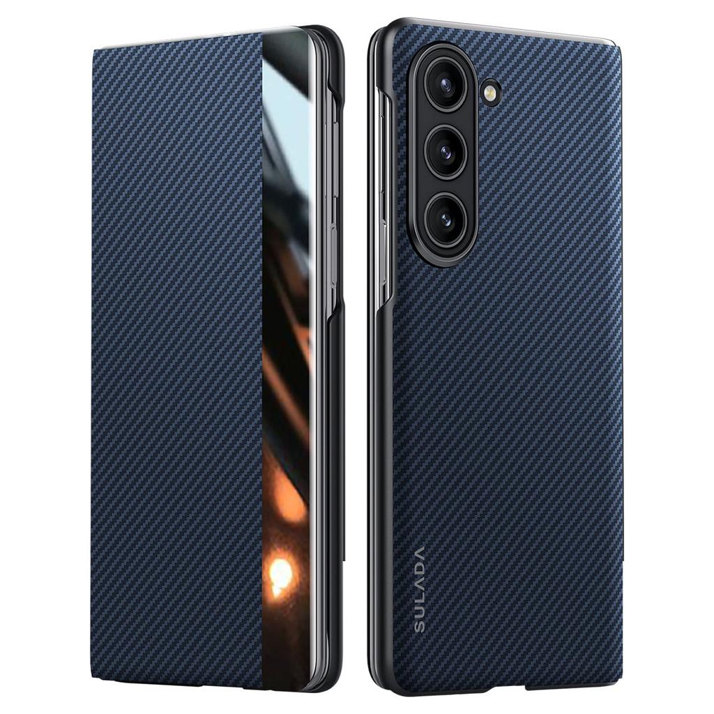 SULADA For Samsung Galaxy Z Fold5 5G Case Leather Flip Phone Cover with Card Slot