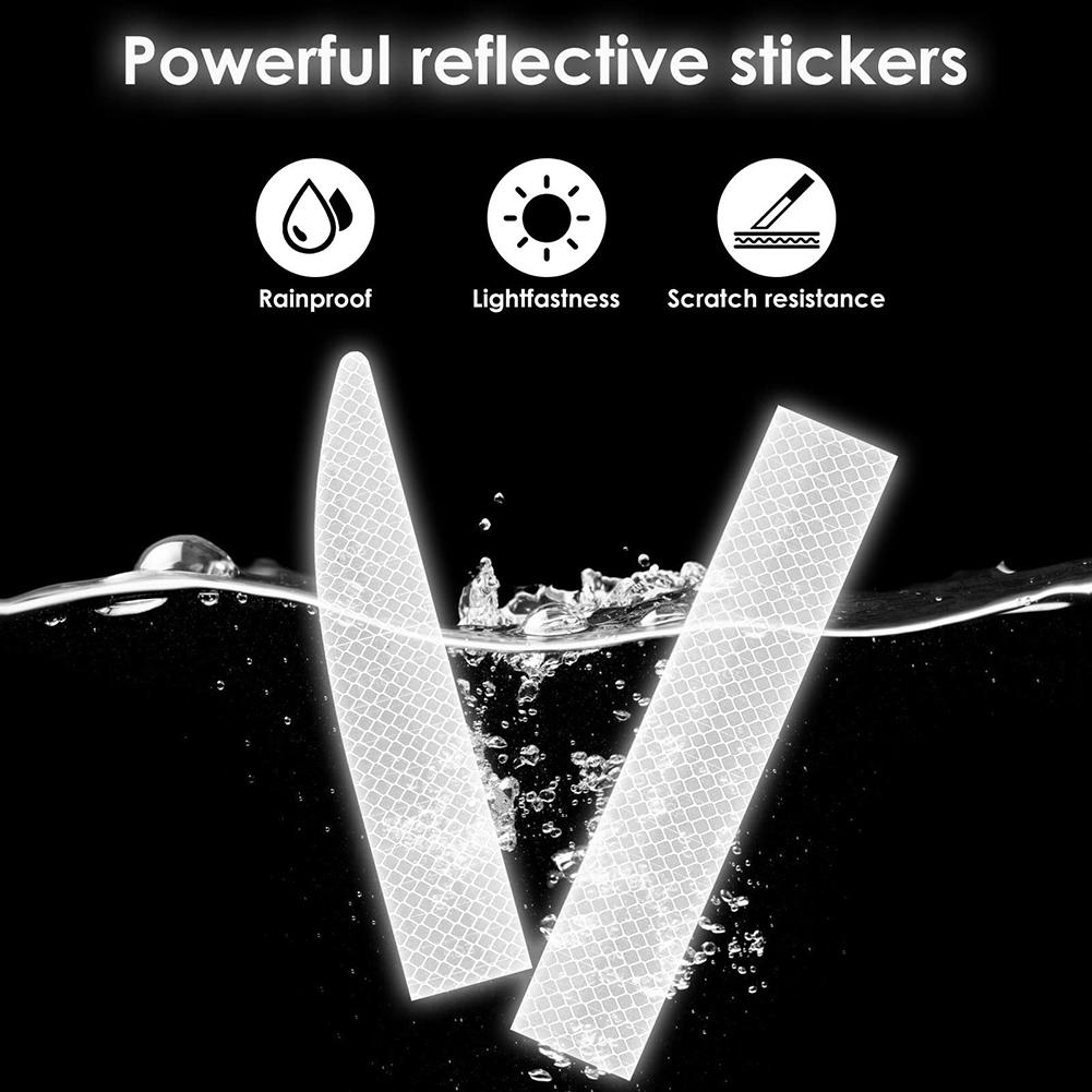 Waterproof Safety Stickers 7PCS Lightweight PET Material
