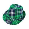 StPatrick Day Celebration Costume Hat Shamrock Glasses Suspenders Braces Necklace Festival Party Props Irish Accessories