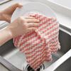 5 unids/set de trapos de cocina, suministros de limpieza de cocina, toallas de limpieza gruesas absorbentes para el hogar