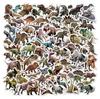 Jurassic Dinosaur Stickers 100 Ticket Skateboard Laptop Waterproof Children's Dinosaur Stickers