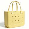 Borsa da Spiaggia EVA Grande Capacità Borsa a Rete Donna Borsa da Viaggio Custodia Accessori Fai-da-te Impermeabile Leggera