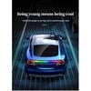New Car Carbon Fiber Tail Light Modified Trunk Tail Light, Turn Signal Brake Light, Universal LED Iridescent Flow Light