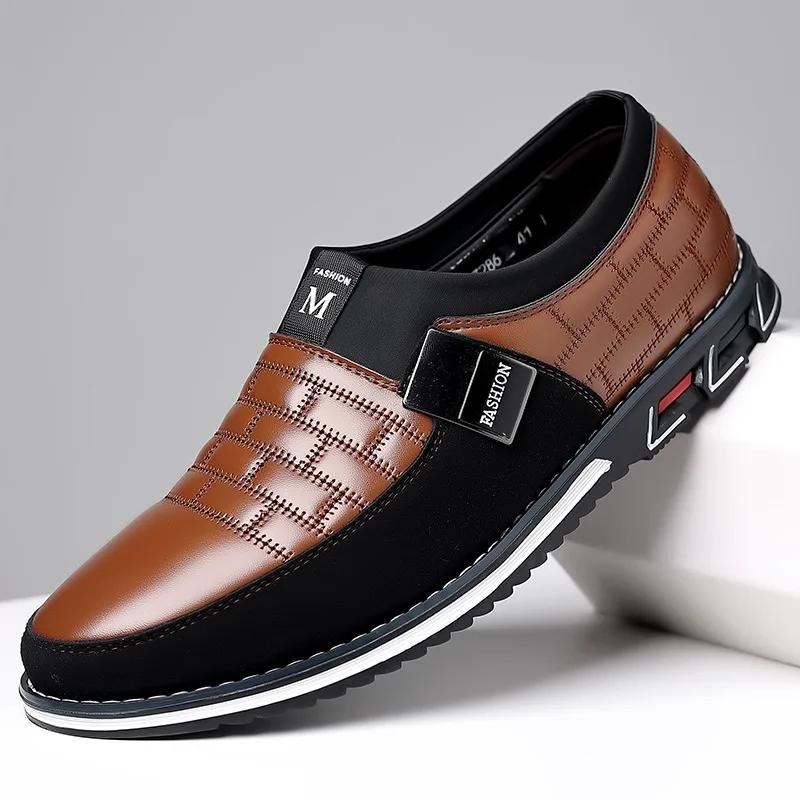 Klassische Business Herrenschuhe Mode Elegant Formell Hochzeitsschuhe Herren Slipper Büro Oxford Herren Zapatillas Hombre