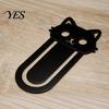 Smooth Edge Bookmark 3D Printed Cat Bookmark, Stable Clamping Book Clip, Not Easy To Cute Fall Off Non-Scratch Practical Reading Mark for Accessory