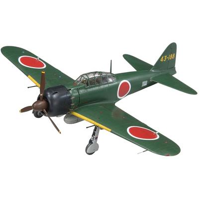 Fine Molds 1/48 Scale Imperial Japanese Navy Zero Fighter Type 52 Model A (Mitsubishi) Plastic Model FZ03 (Airplane)
