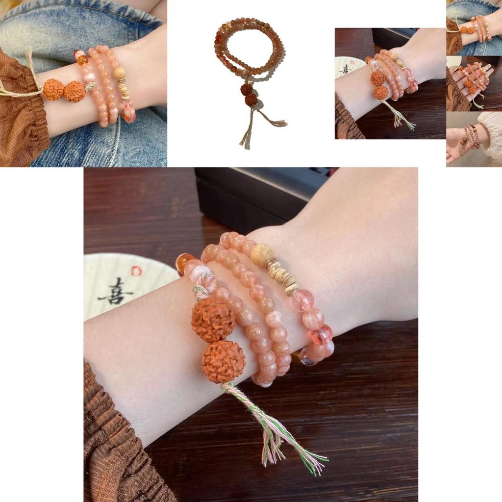 Vintage Style Multilayer Resin Bracelet For Women Perfect For Summer 2024