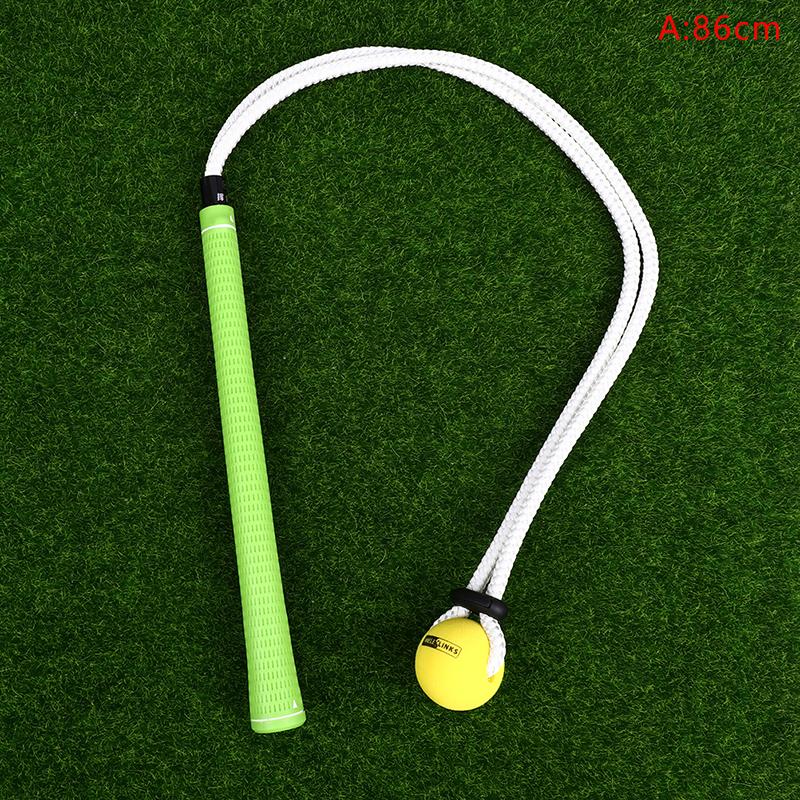 Golfový švihový trenažér lano Golfové tréninkové pomůcky pro nácvik Začátečník Korekce držení těla Rozcvičovací cvičení Asistence Golfový švihový trenažér