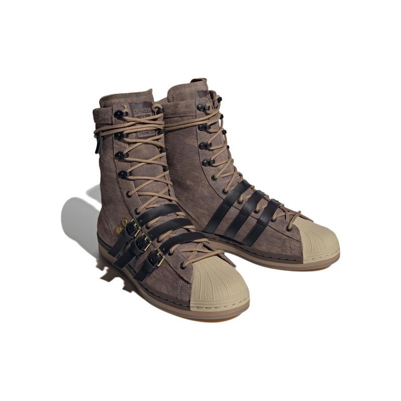 Adidas Originals Superstar X Melting Sadness 'Dark Brown' Sneakers FZ6577