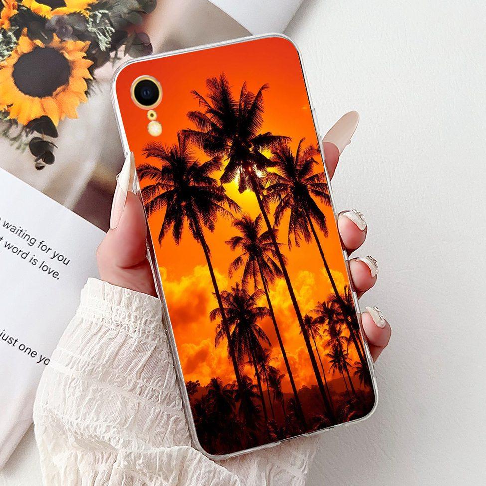Klar Für iPhone XR Hülle Abdeckung Luxus Mode Blumen Süße Katze Lustig Cool Bemalt Weiche Handyhülle A2105 A1984 A2107 A2108 A2106