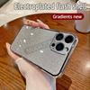 For IPhone 15 Pro Case Electroplating Soft Glitter TPU Cell phone Back Cover IPhone 15Pro Phone Casing For Girl Woman