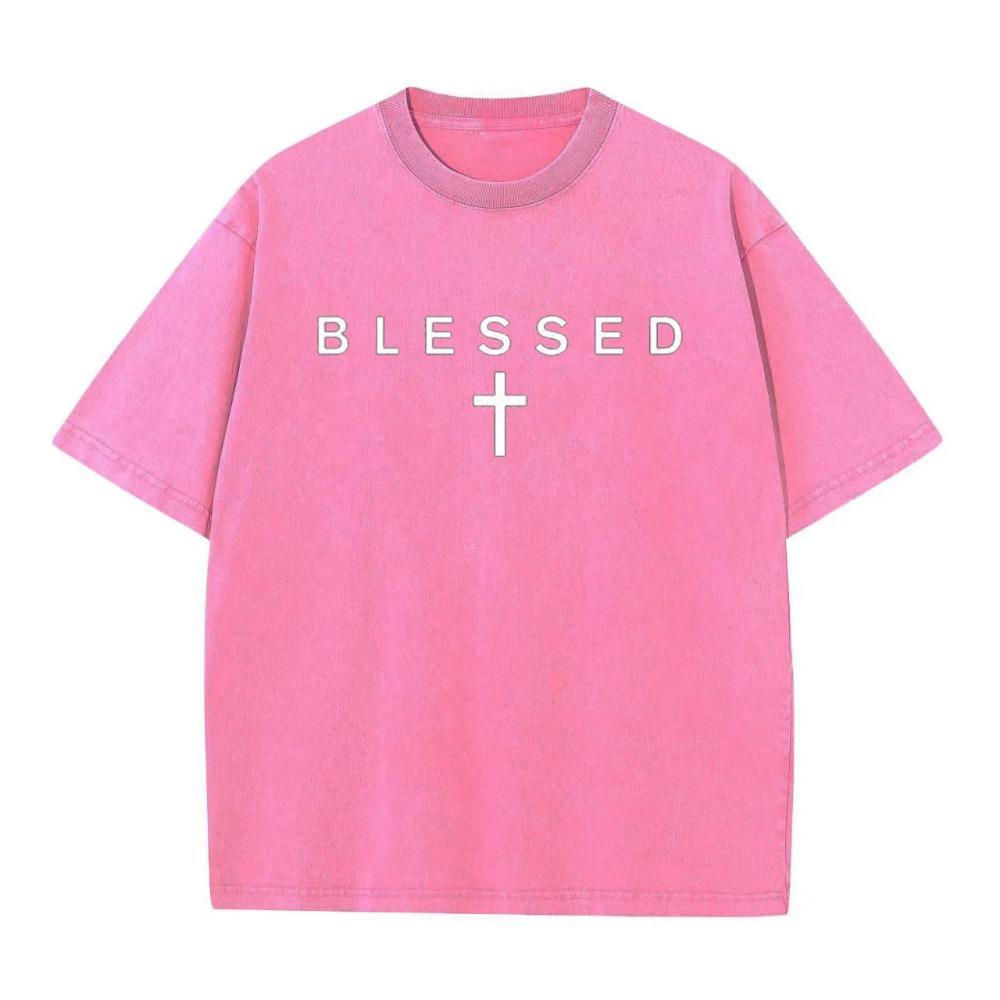 Unisex Christian Faith T-Shirt for Women Men Jesus Christ Cross Design Inspirational Bible Quote Religious Gift Tee Top