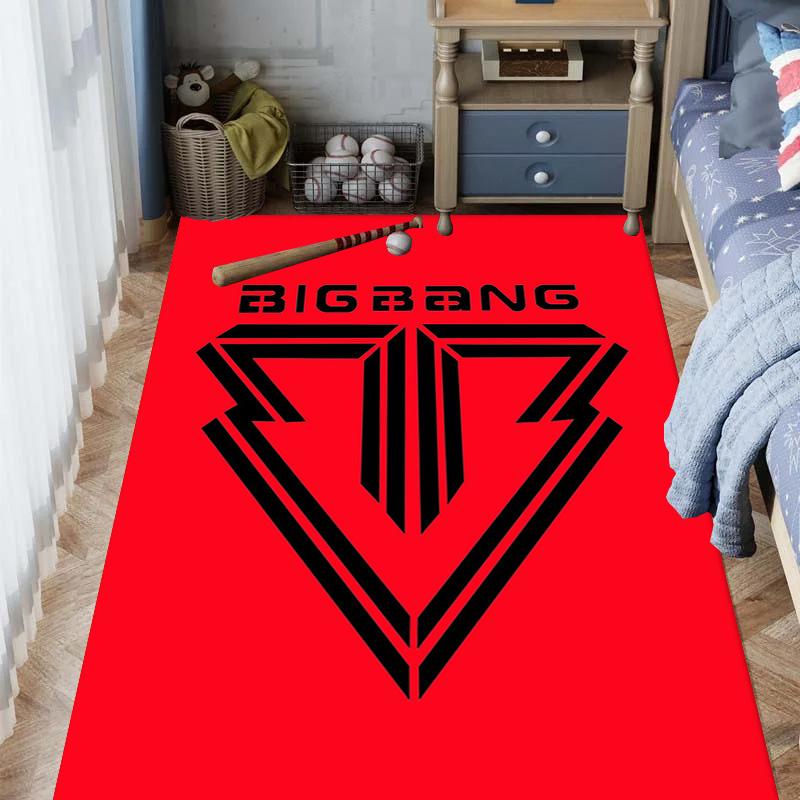 Bold Design: Big Bang Symbolism Carpet Floor Mats Living Room and Bedroom Mats Protective Pad Fashion Room