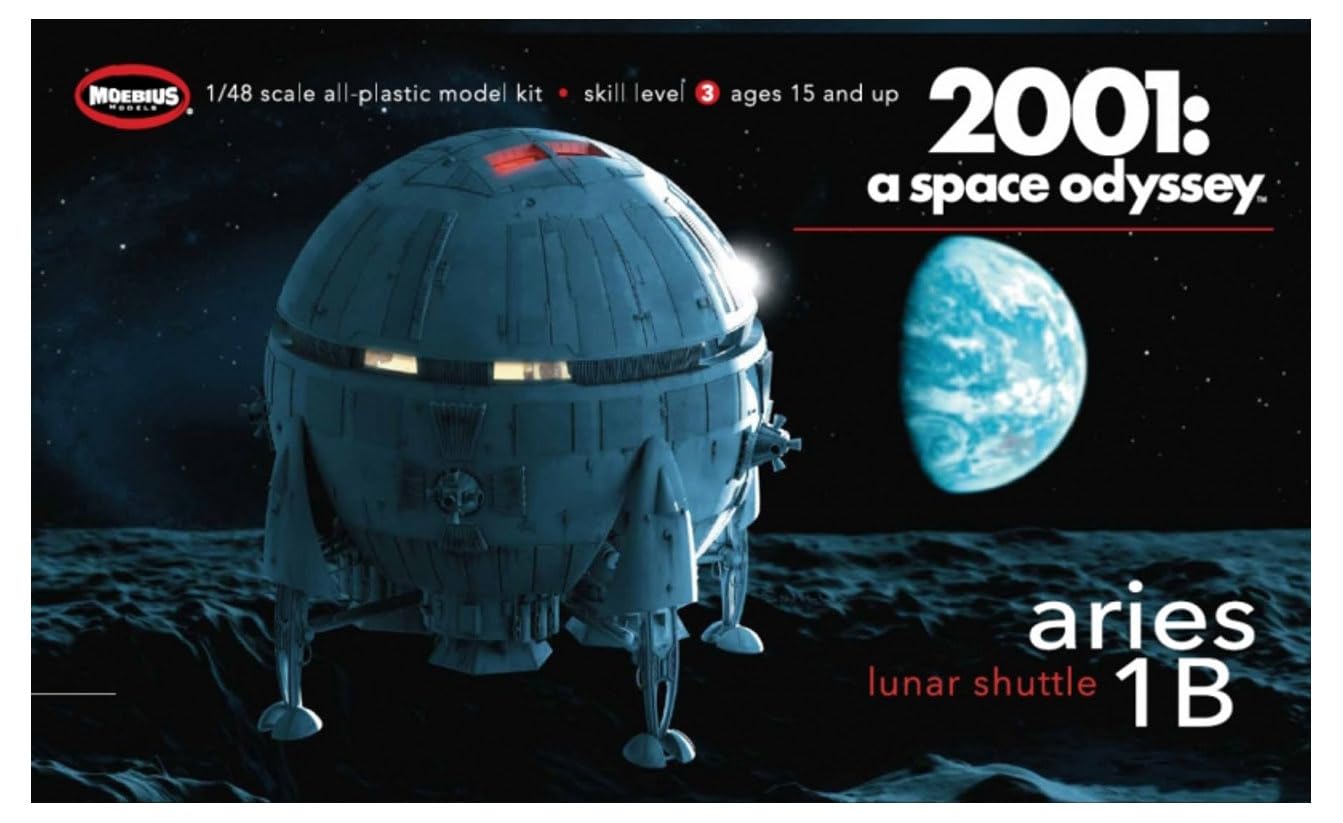 

Модель Mobius A Космическая Одиссея Овен Масштаб Пластиковая Модель 2001 1/48 MOE2001-7
