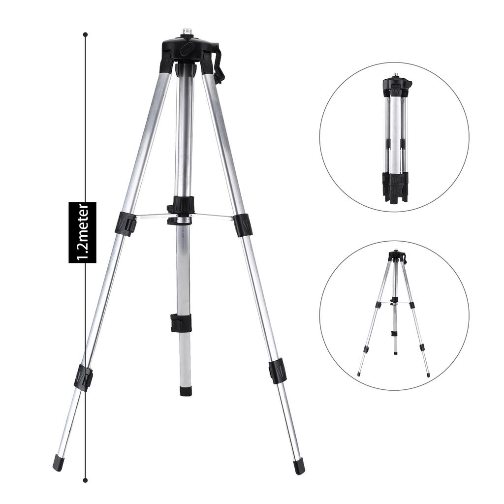 Multifunctional 4D 16 Lines 3 degrees Self- ing Machine Powered By Rechargeable Lithium Battery ing Tool with 1.2m Extension Bar