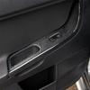 Carbon Fiber Window Lift Switch Panel Cover Trim For Mitsubishi 08-15 Lancer EVO